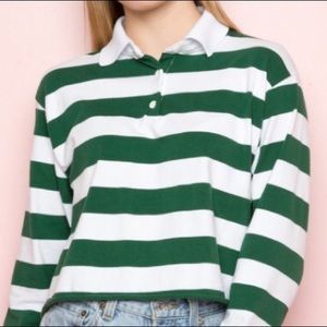 Rare Brandy Melville Green Jonny Top | NWOT